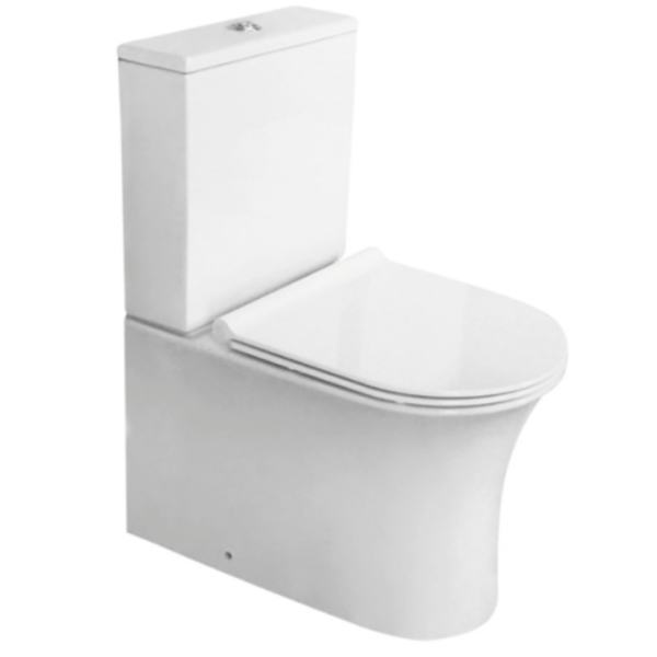 Emporio Bathrooms - Synergy Fluid Seat & cover Slim UF SC - 1