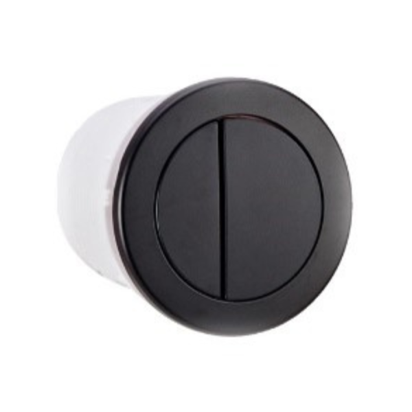 Emporio Bathrooms - Synergy Fluid Alternate Flush Button Black - 1