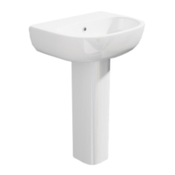 Emporio Bathrooms - Synergy Tilly 55cm Basin 1th - 1