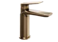 Trisen Roveri Tall Basin Mixer Brushed Brass (No Waste)