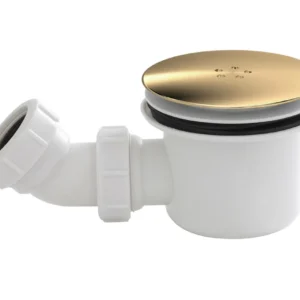 Standard 90mm Fast Flow Shower Waste B Brass