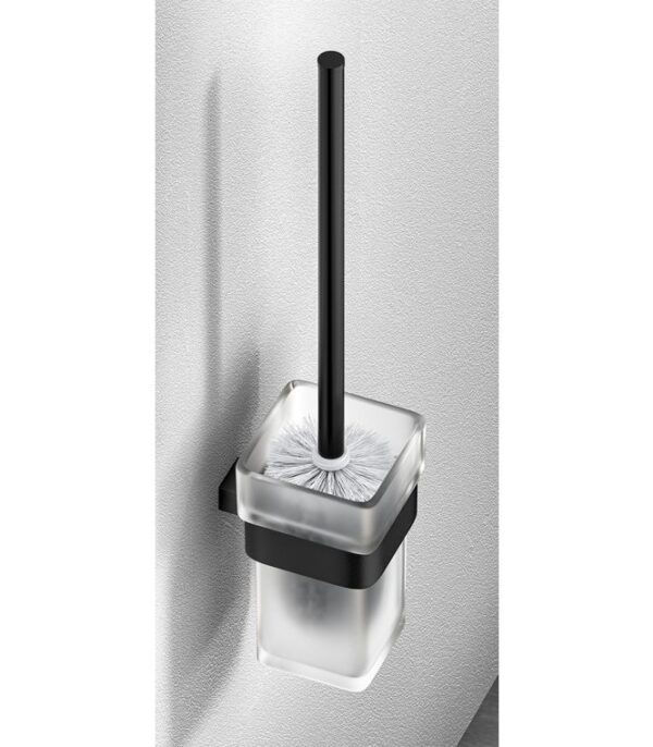 Stella Toilet brush & holder Black - Image 2