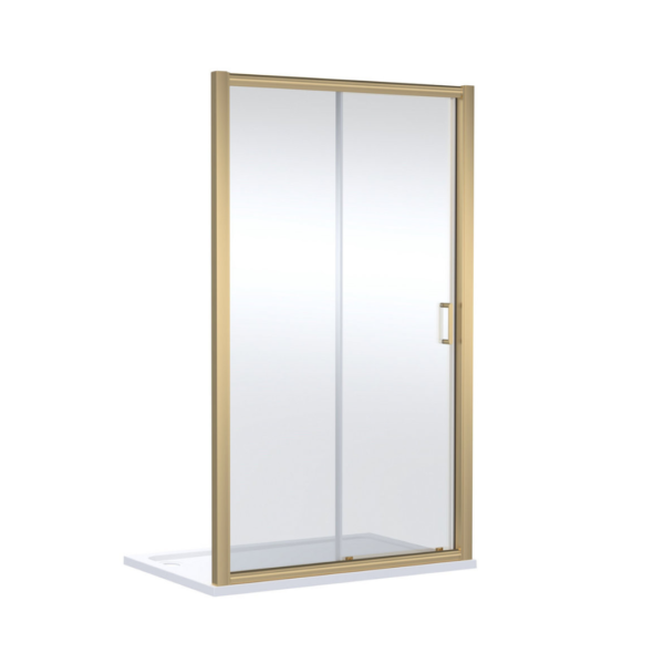 1200 Sliding Door Brushed Brass