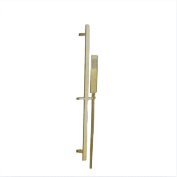 Shower Slider Rail Kit - Brushed Brass