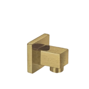 Wall Outlet Elbow - Brushed Brass
