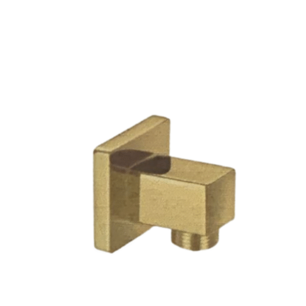 Wall Outlet Elbow - Brushed Brass