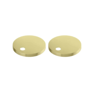 Toilet Seat Hinged Cover Caps 60mm Brushed Brass
